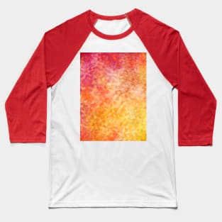 Vibrant Fall Autumn Leaves Pattern Baseball T-Shirt